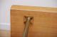 Mid Century Modern Coffee Table Solid Mahogany With Solid Brass Legs Studio Made Mid-Century Modernism photo 2