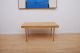Mid Century Modern Coffee Table Solid Mahogany With Solid Brass Legs Studio Made Mid-Century Modernism photo 3