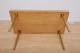 Mid Century Modern Coffee Table Solid Mahogany With Solid Brass Legs Studio Made Mid-Century Modernism photo 6