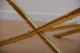 Mid Century Modern Italian Coffee Table Faux Bamboo 