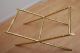 Mid Century Modern Italian Coffee Table Faux Bamboo 