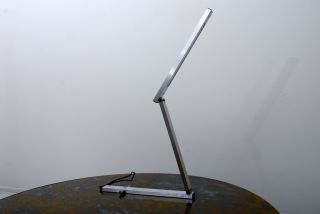 Contemporary Mid Century Modern Desk Lamp In Aluminum Ndl Task Lamp White Light photo