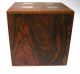 Handsome Hans Hansen Denmark Sterling Silver Rosewood Cubus Box Modernist Mid-Century Modernism photo 11