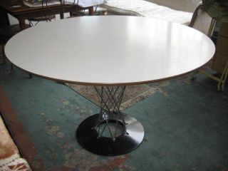 1950 ' S Noguchi Cyclone White Laminate Top Table Knoll Tag photo