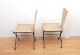 Mid Century Modern Wicker & Iron Acapulco Chairs Sculptural Shape Mid-Century Modernism photo 1