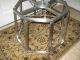 Mid Century Sculptured Octagonal Stainless Steel Table Mid-Century Modernism photo 2