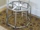 Mid Century Sculptured Octagonal Stainless Steel Table Mid-Century Modernism photo 3