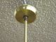 Mid Century Brass Celing Fixture With Perforated Shade 1900-1950 photo 4