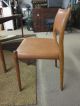 Set Of Six Danish Rosewood + Leather Dining Chairs C1970 By J.  L.  Moller Post-1950 photo 2