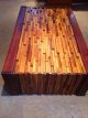 Danish Modern / Brutalist Exotic Wood Coffee Table By Percival Lafer (medium) Mid-Century Modernism photo 2