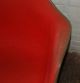 Red Herman Miller Fiberglass Shell Arm Chair Mid Century Vintage Knoll Eames Mid-Century Modernism photo 8