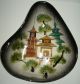 Mid Century Modern Sascha Brastoff Pottery Rooftops Tray Pagoda California Signd Mid-Century Modernism photo 9