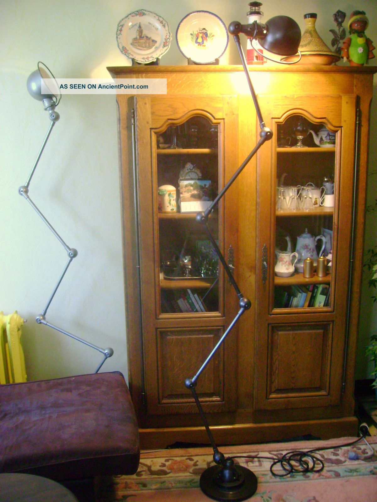 Jielde French Industrial 5 Arms Desk Floor Lamp Design Atelier Loft Mid-Century Modernism photo