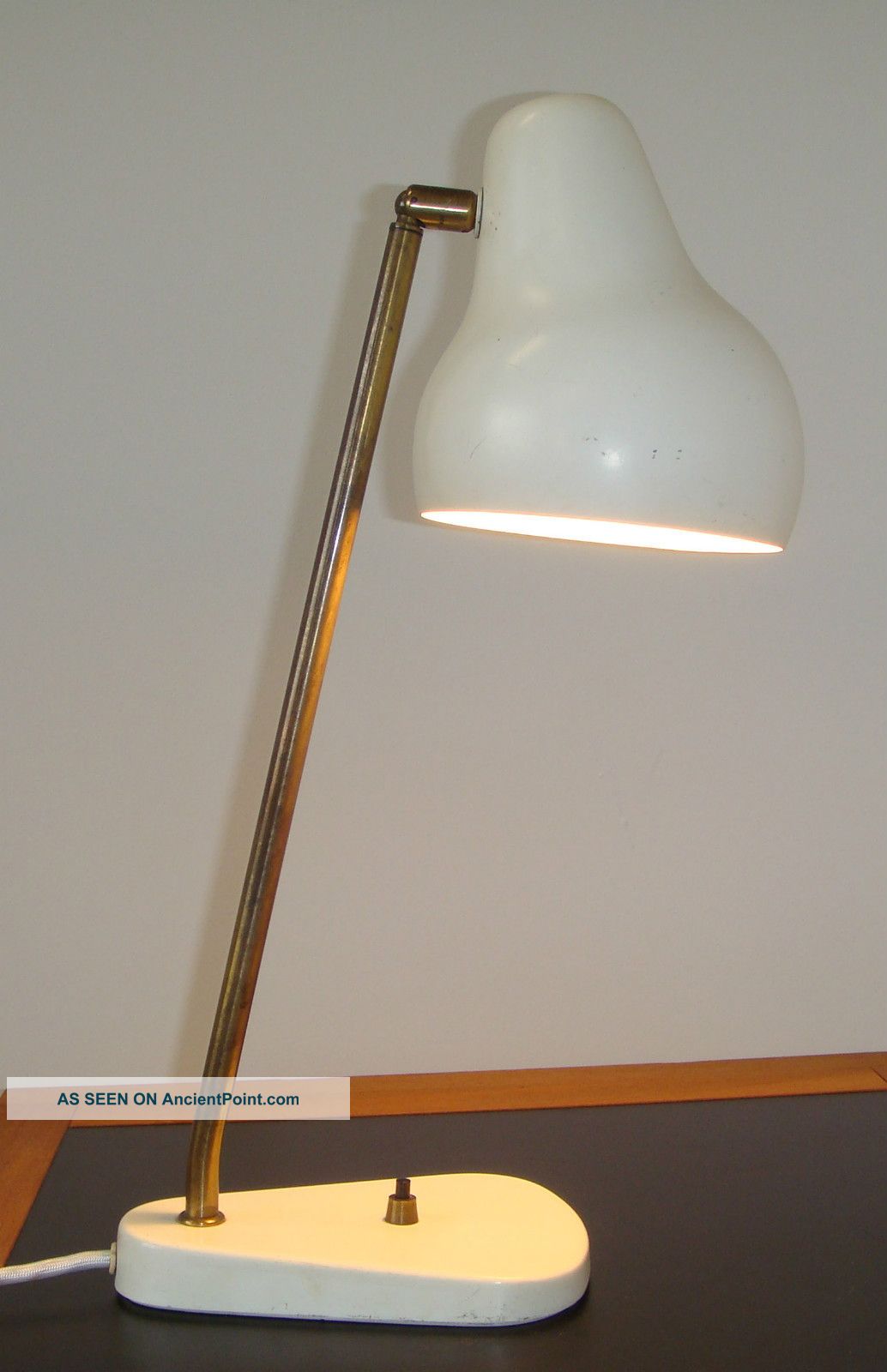 Vilh.  Lauritzen - Tablelamp - By Louis Poulsen [rare] 1930 ' S Mid-Century Modernism photo