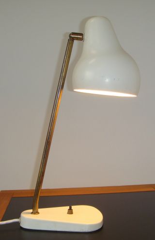 Vilh.  Lauritzen - Tablelamp - By Louis Poulsen [rare] 1930 ' S photo