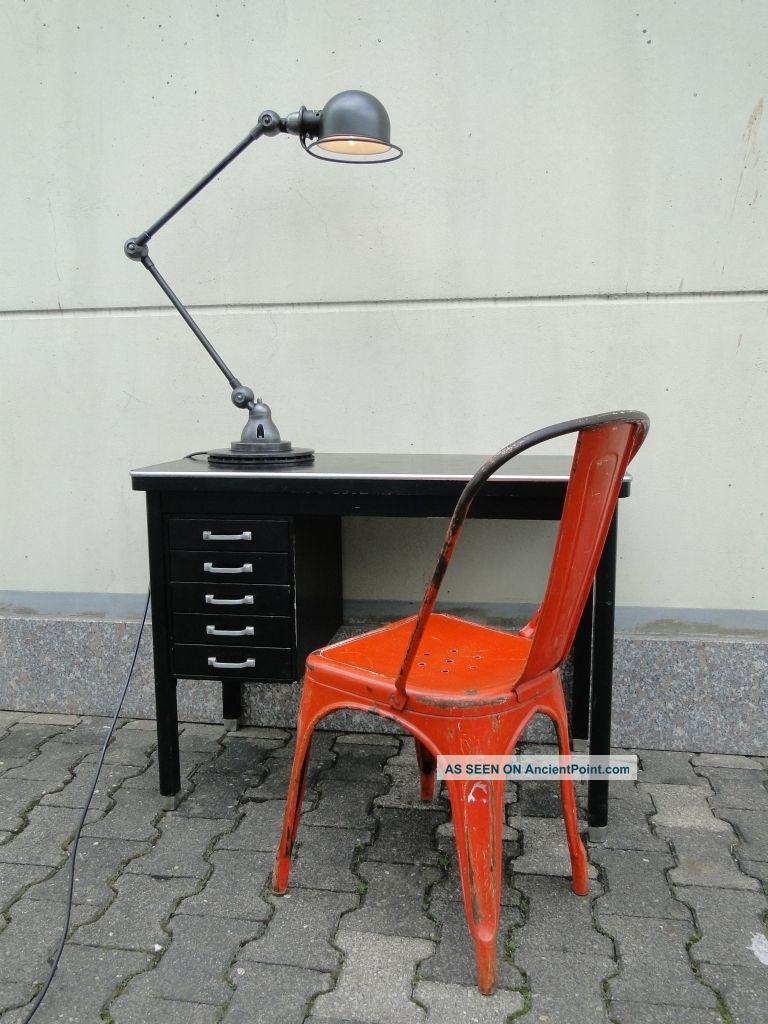 Jielde French Industrial 2 Arms Desk Table Lamp Mid-Century Modernism photo