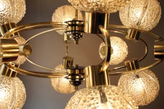 Big 70s Bubble Pendant Hanging Ceiling Lamp Orbit Space Age Ufo Mid Century photo