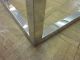Mod Chrome And Glass Cube Side Table C1970s Post-1950 photo 4