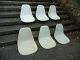 Set Of 6 Eames Herman Miller Side Shell Fiberglass Chair Seats Parchment 1960s Mid-Century Modernism photo 1