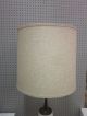 Great Mid Century Pottery Lamp With Vases Design + Orig Shade C1960 Mid-Century Modernism photo 5