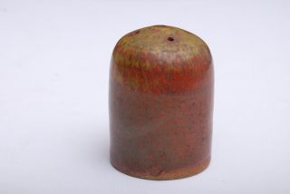 Mid Century Modern Ceramic Salt Or Pepper Shaker Glaze Great Colors photo