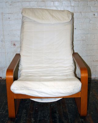 Danish White Lounge Aalto Alvar Style Mid Century Vintage Knoll Eames Molber photo