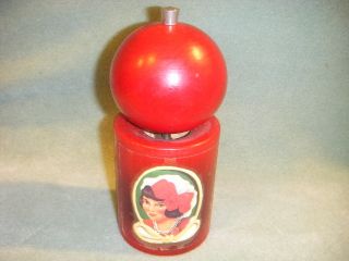 Aarikka Pepper Mill Red Wood Finland Swiss Adjustible Grinder photo