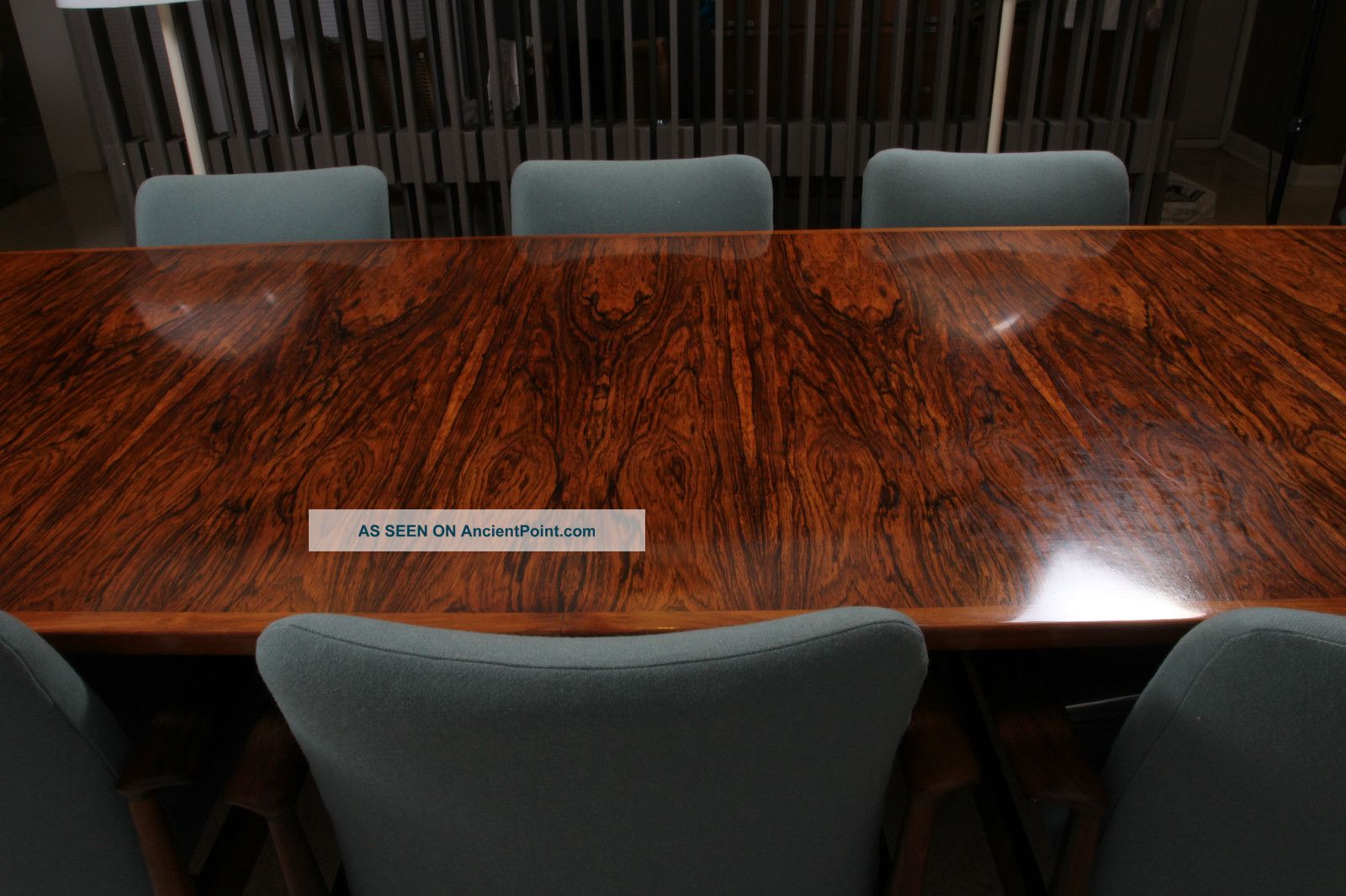 Mid Century Danish Modern Conference Room Table And Chairs Mid-Century Modernism photo