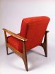 Refinished And Reupholstered Mid Century Modern Arm Chair Post-1950 photo 5