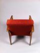 Refinished And Reupholstered Mid Century Modern Arm Chair Post-1950 photo 6
