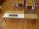Mid Century Modern Italian Venetian Mosaic Tile Brass Coffee Table Mid-Century Modernism photo 1