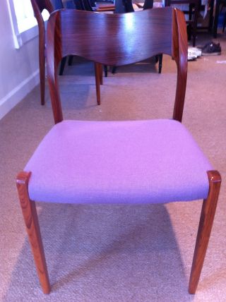 1 Vintage Danish Jl Moller Rosewood Chairs 71 photo