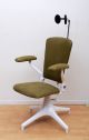 Mid Century Modern Dentist Chair Cast Iron Chrome Plated And New Leather Mid-Century Modernism photo 9
