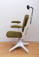 Mid Century Modern Dentist Chair Cast Iron Chrome Plated And New Leather Mid-Century Modernism photo 10