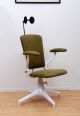 Mid Century Modern Dentist Chair Cast Iron Chrome Plated And New Leather Mid-Century Modernism photo 5