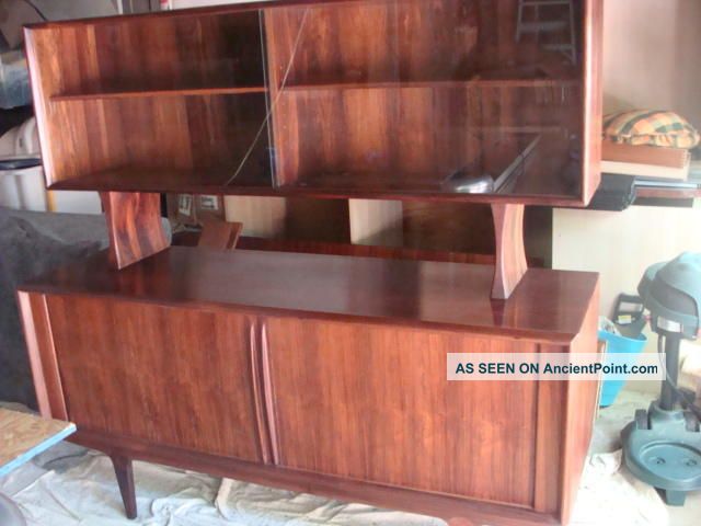 Rare Burnhard Pedersen & Son Danish Rosewood Credenza Mid-Century Modernism photo