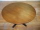 Mid Century Modern Edward Wormley Dunbar Round Dining Table W/ 2 Leafs Mid-Century Modernism photo 1