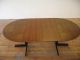 Mid Century Modern Edward Wormley Dunbar Round Dining Table W/ 2 Leafs Mid-Century Modernism photo 4