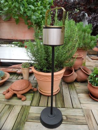 German Mid Century Modern Floor Ashtray Smoke Stand photo