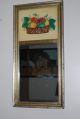 Mid Century Two Part Mirror With Reverse Glass Still Life Painting Mirrors photo 1