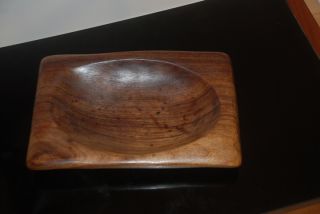 Odille Alexandre Noll Wood Bowl France Mid Century photo