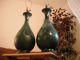 Pr Mid - Century Modern Art Pottery Drip Glaze Lamps Mid-Century Modernism photo 9