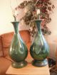 Pr Mid - Century Modern Art Pottery Drip Glaze Lamps Mid-Century Modernism photo 1