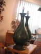 Pr Mid - Century Modern Art Pottery Drip Glaze Lamps Mid-Century Modernism photo 6