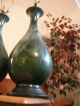 Pr Mid - Century Modern Art Pottery Drip Glaze Lamps Mid-Century Modernism photo 7
