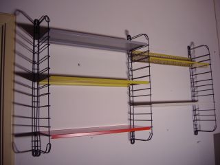 Tomado Double Bookshelf With 4 Shelves 1 Basket Size 51.  2 X 26.  4 