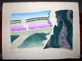 Barry Nelson Etching W/aquatint,  Titled 