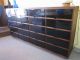 Custom Made Stained Oak Cabinet With Black Bakelite Drawers C1950 1900-1950 photo 2