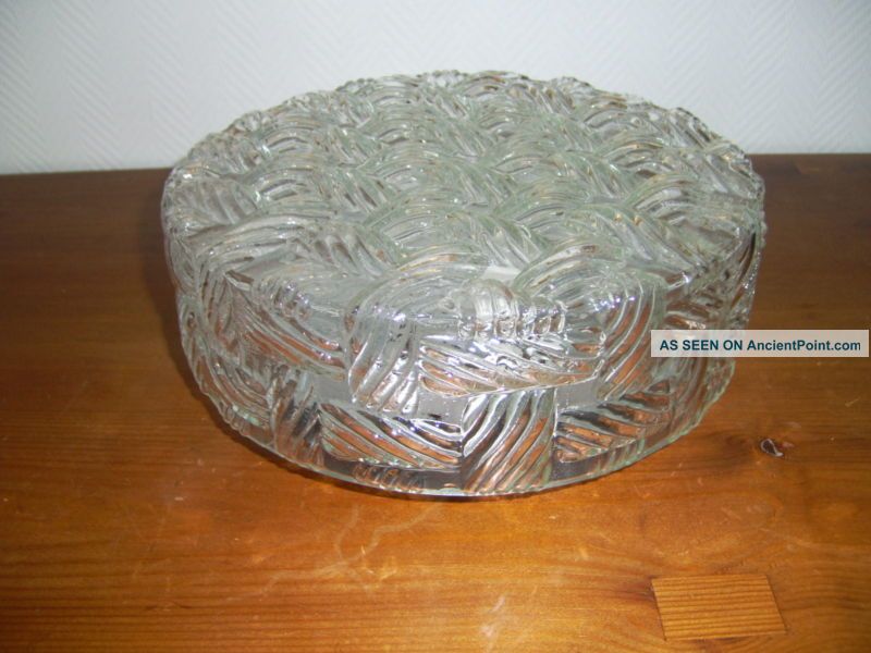 1960´s Textured Flushmount Wall Or Ceilling Lamp 70 Mid-Century Modernism photo