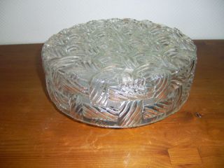 1960´s Textured Flushmount Wall Or Ceilling Lamp 70 photo